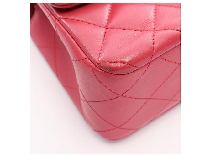 Borsa a tracolla Chanel Mini Matelassé Rosa - vista 11