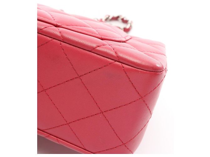 Borsa a tracolla Chanel Mini Matelassé Rosa - vista 13