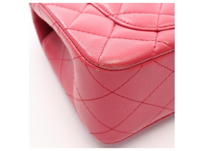 Borsa a tracolla Chanel Mini Matelassé Rosa - vista 14