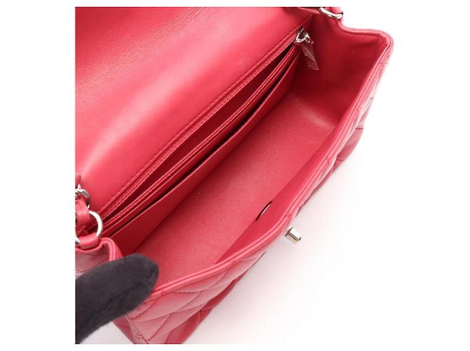Borsa a tracolla Chanel Mini Matelassé Rosa - vista 3