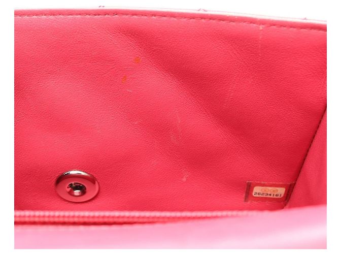 Borsa a tracolla Chanel Mini Matelassé Rosa - vista 6