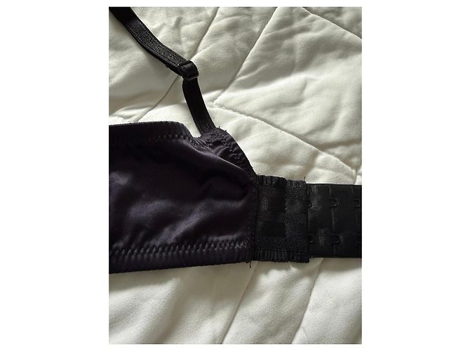 Set di lingerie in pizzo e raso nero Chantal Thomass - vista 6