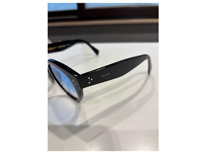 Céline Celine Sonnenbrille CL41049/S 52mm Schwarz Blau - Ansicht 9