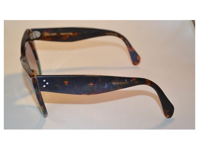 Céline Celine CL400161 Sonnenbrille aus Schildpatt-Acetat Braun Mehrfarben - Ansicht 4
