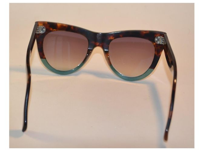 Céline Celine CL400161 Sonnenbrille aus Schildpatt-Acetat Braun Mehrfarben - Ansicht 5