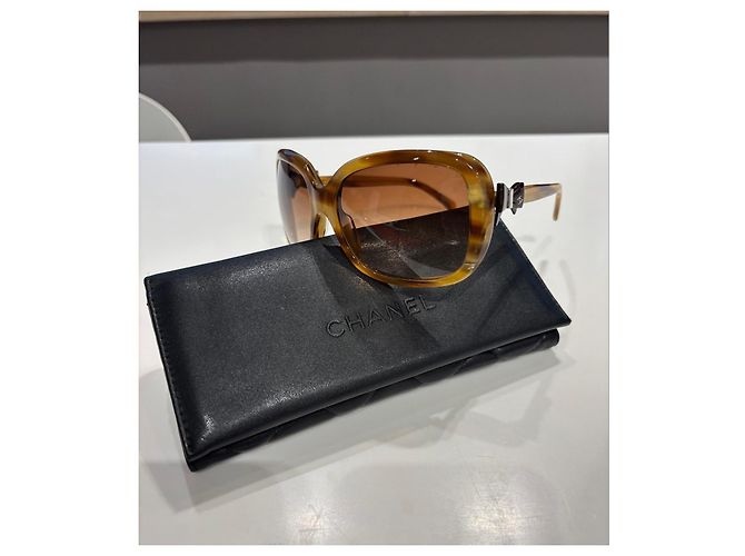 Gafas de sol Chanel Mod. 5170 Carey Castaño - vista 6