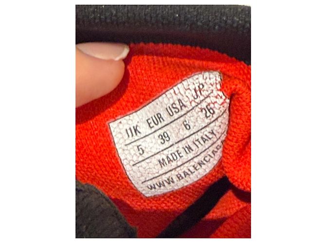 Balenciaga Speed Trainer Sneakers Rosse Rosso - vista 8