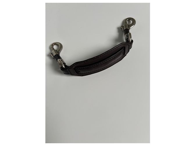 Christian Dior Borsa Hobo Rebelle Pelle Marrone - vista 17