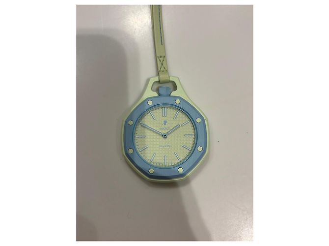 Autre Marque Swatch x Audemars Piguet Royal Oak Pop Uhr Hellgrün Hellblau - Ansicht 11