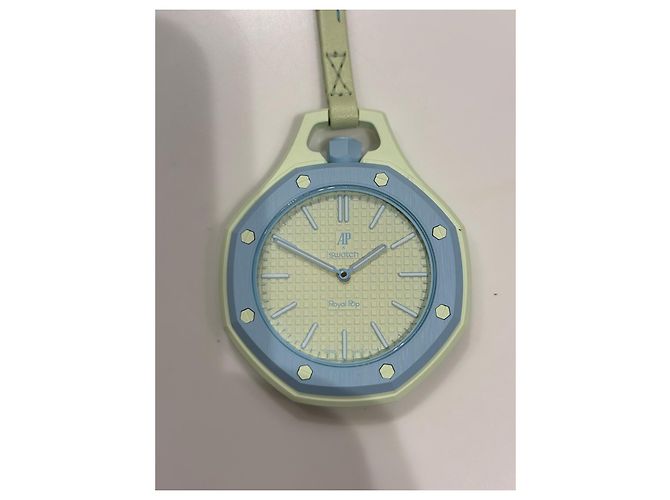 Autre Marque Swatch x Audemars Piguet Royal Oak Pop Uhr Hellgrün Hellblau - Ansicht 3