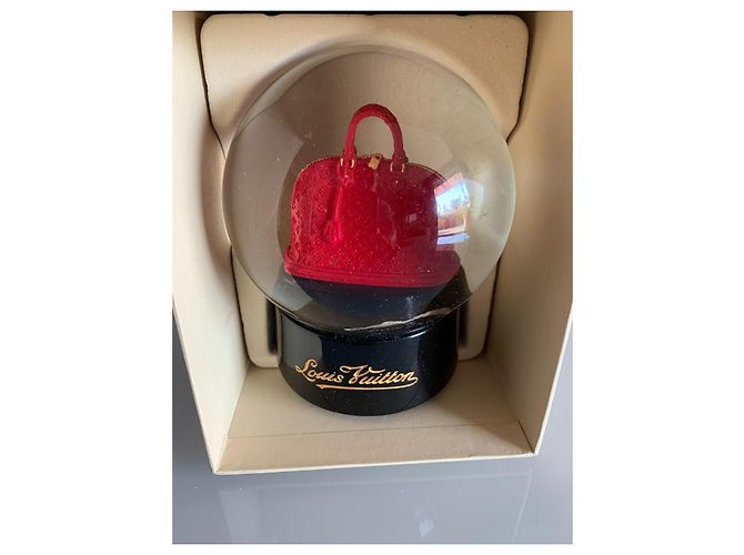 Boule à neige Louis Vuitton Monogram Alma Rouge Bijouterie dorée Monogramme - vue 3