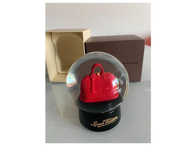 Boule à neige Louis Vuitton Monogram Alma Rouge Bijouterie dorée Monogramme - vue 4