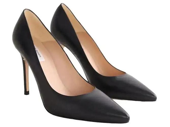 Décolleté Fern Lk Bennett in pelle nera Nero - vista 3