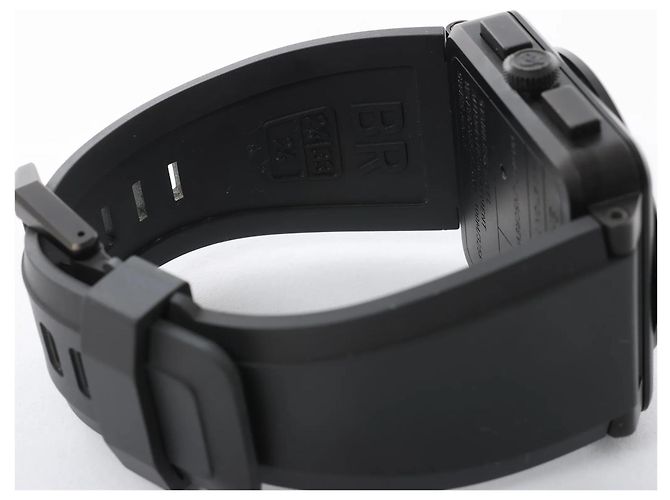 Orologio Bell & Ross BR03-94-S 05034 SS & Rubber AT con quadrante nero - vista 8