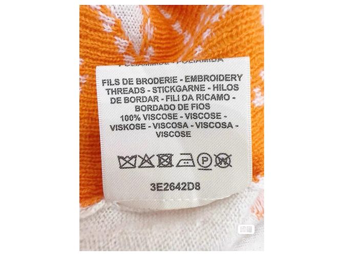 Hermès Strickpullover Kaschmir Orange Größe 34 Mehrfarben - Ansicht 6
