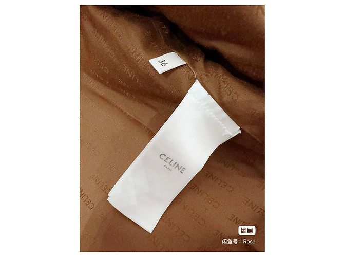 Céline Camel Wool Jacket Size 36 Multiple colors - view 6