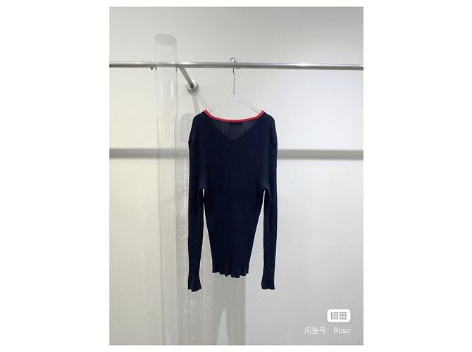 Jersey Miu Miu de lana azul Multicolor - vista 4