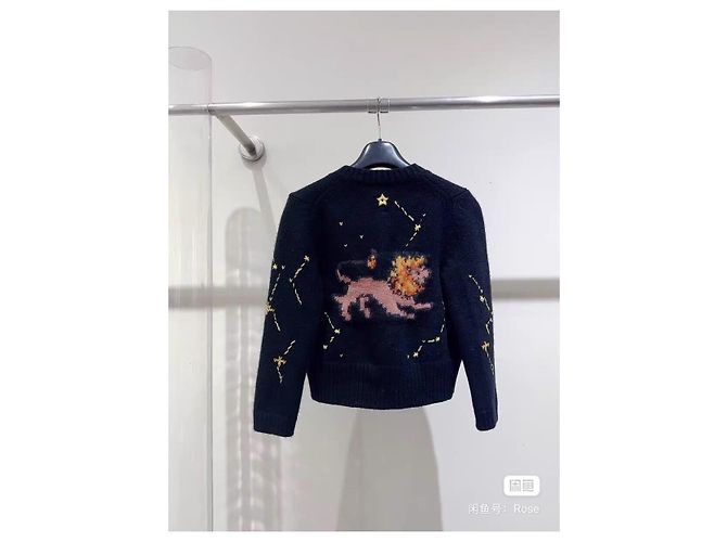 Autre Marque Jersey Dior Constellation de lana negro Multicolor - vista 2