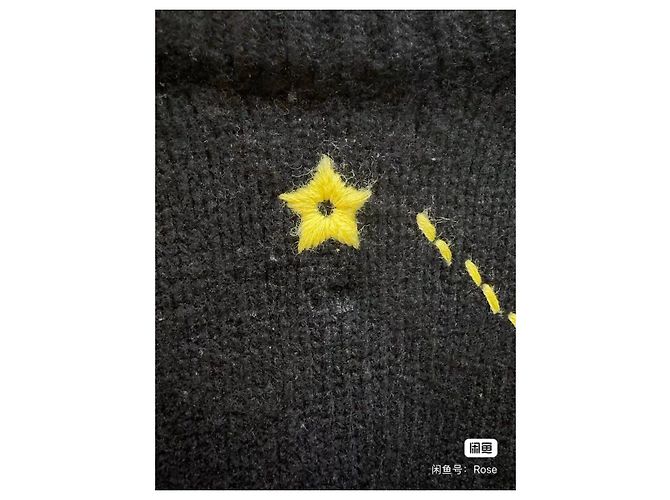 Autre Marque Jersey Dior Constellation de lana negro Multicolor - vista 3