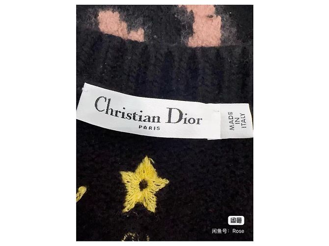 Autre Marque Jersey Dior Constellation de lana negro Multicolor - vista 4