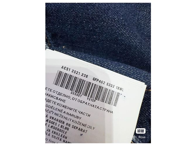Jeans Prada Blu in Denim Donna 28 Multicolore - vista 6