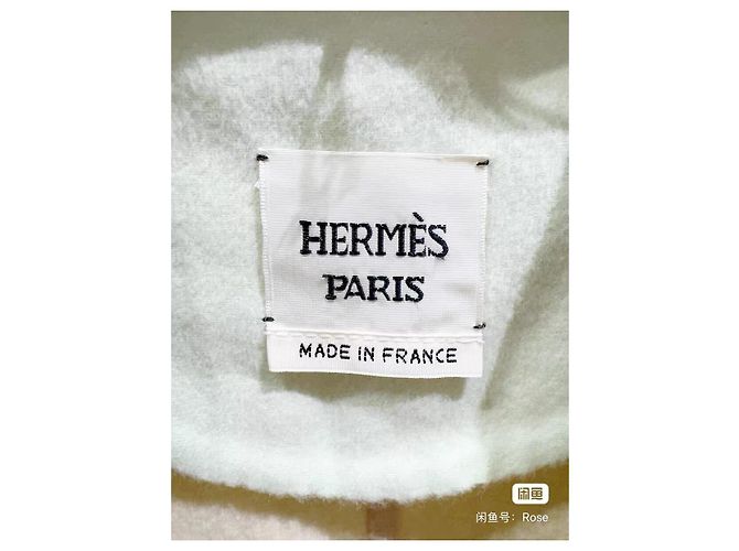 Cappotto Hermès Beige in Cashmere e Seta Taglia 34 Multicolore - vista 2