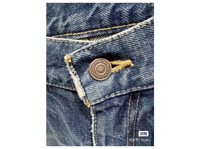 Céline Blue Denim Jeans Arc de Triomphe Buckle Multiple colors - view 3