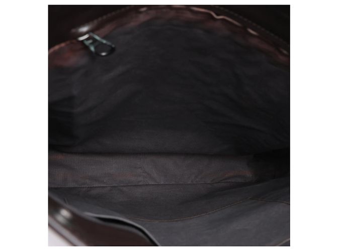 Borsa a tracolla Bottega Veneta in pelle Intrecciato marrone - vista 11