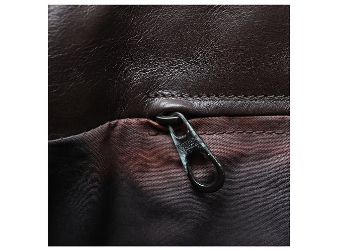 Borsa a tracolla Bottega Veneta in pelle Intrecciato marrone - vista 12