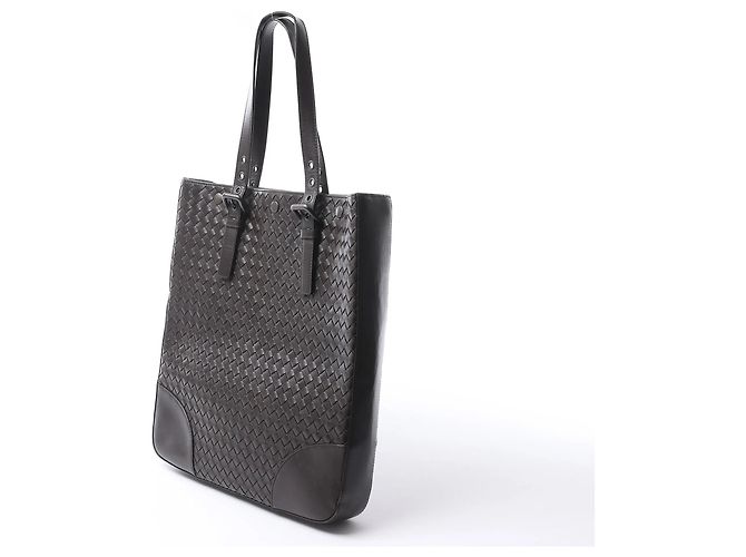 Borsa a tracolla Bottega Veneta in pelle Intrecciato marrone - vista 2