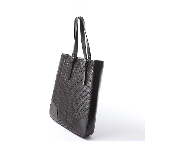 Borsa a tracolla Bottega Veneta in pelle Intrecciato marrone - vista 4