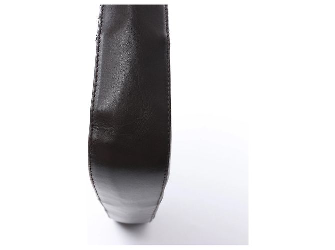 Borsa a tracolla Bottega Veneta in pelle Intrecciato marrone - vista 9