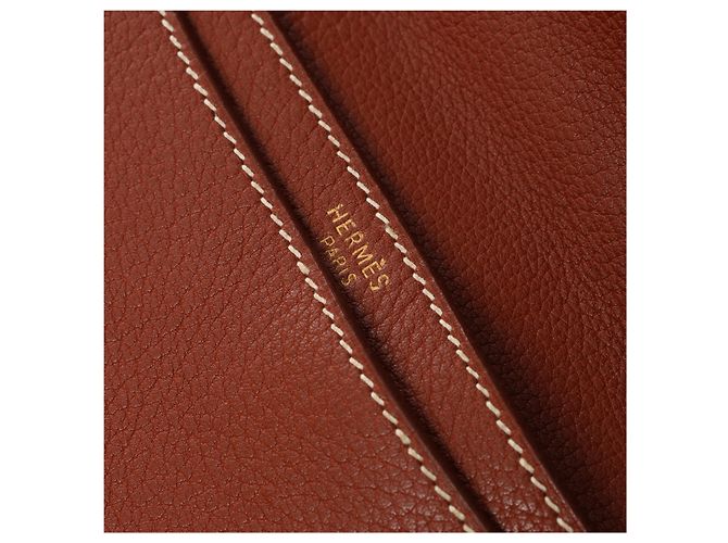 Hermès HERMES Sac à Dépêches 38 Borsa a mano cartella in marrone - vista 11