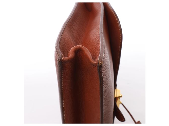 Hermès HERMES Sac à Dépêches 38 Borsa a mano cartella in marrone - vista 8