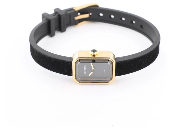Première Chanel Premiere H6125 TI 750(YG) Rubber AT Black Dial Uhr Schwarz - Ansicht 4