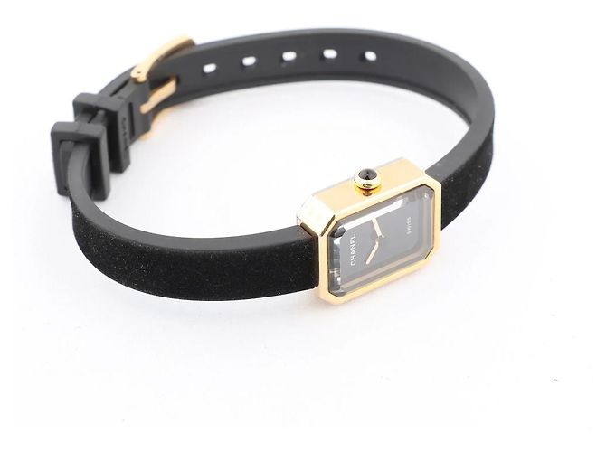 Première Chanel Premiere H6125 TI 750(YG) Rubber AT Black Dial Uhr Schwarz - Ansicht 6