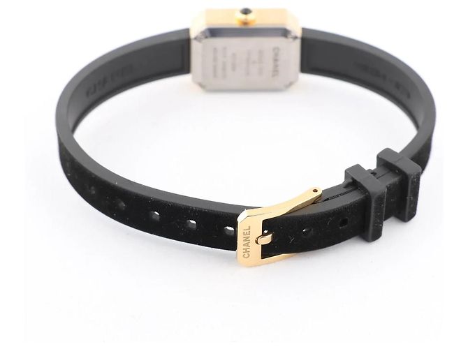 Première Chanel Premiere H6125 TI 750(YG) Rubber AT Black Dial Uhr Schwarz - Ansicht 9