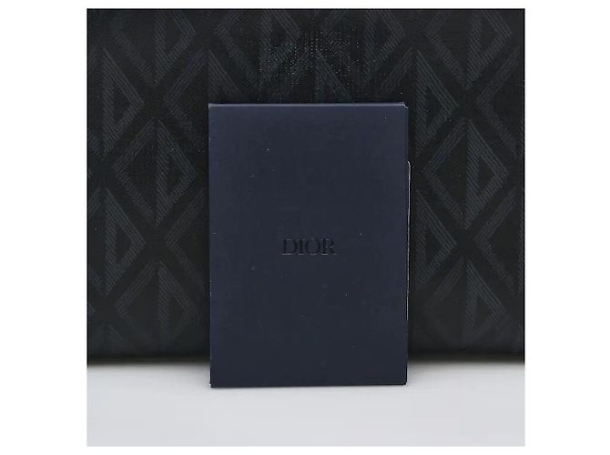 Christian Dior The Dior house's sophisticated Lingot bag line's distinctive rectangular tab detailing harmonizes with luxurious leather material for a sophisticated mood. Its practical case silhouette allows Black - view 6