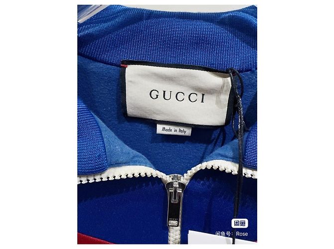 Casaco Gucci Camel de Lã com Faixa Web Multicor - vista 2