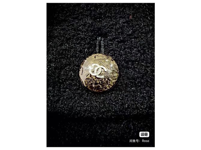 Chanel Mantel Schwarz aus Wolle Mehrfarben - Ansicht 3