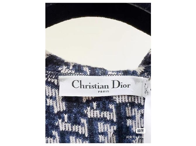 Autre Marque Chaqueta Dior Reversible de Algodón Blanca con Logo Print Multicolor - vista 4