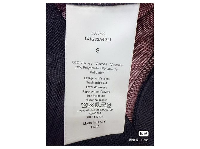 Autre Marque Dior Navy Wool Jacket Multiple colors - view 4