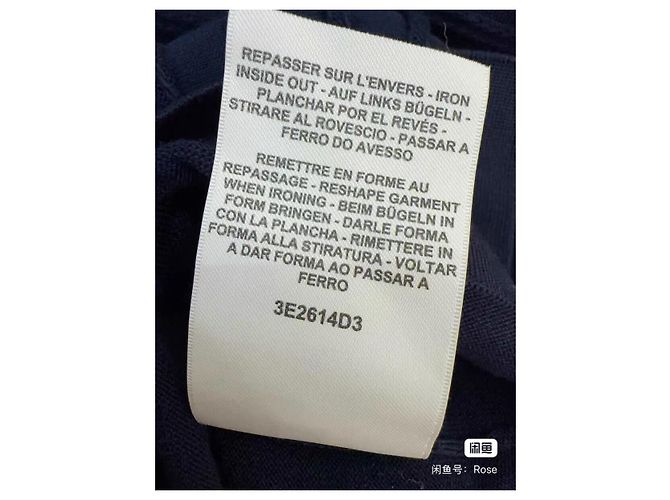 Top Hermès in cotone nero taglia 34 Multicolore - vista 5