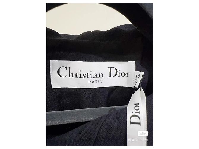Autre Marque Dior Silk Black Top Size 36 Multiple colors - view 2