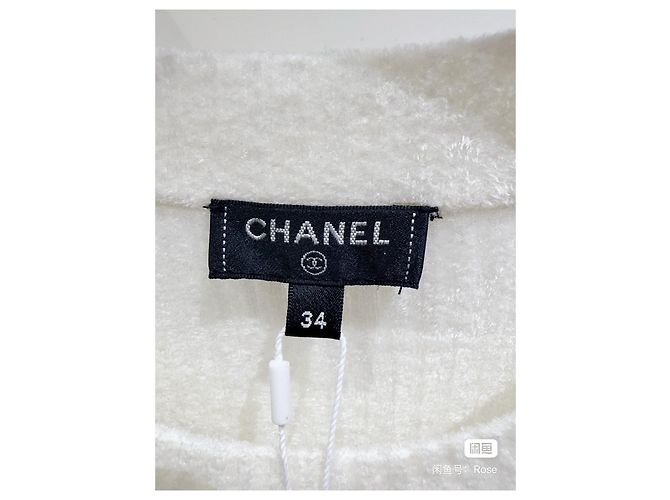 Vestido Chanel 20K Coleção Equestre Multicolorido em Lã Multicor - vista 3
