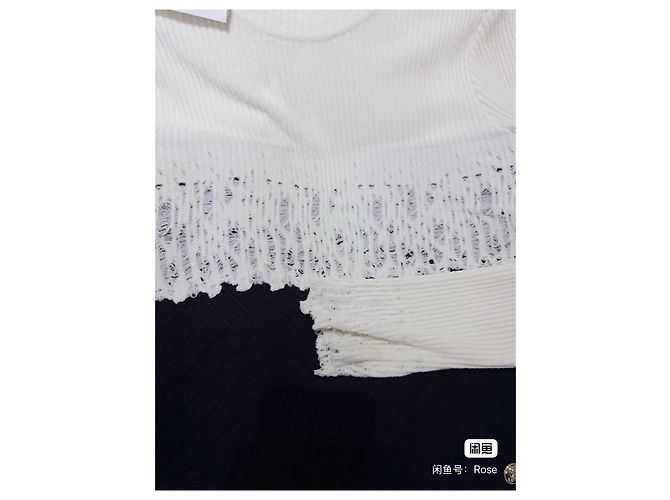 Vestido Chanel 20K Coleção Equestre Multicolorido em Lã Multicor - vista 5