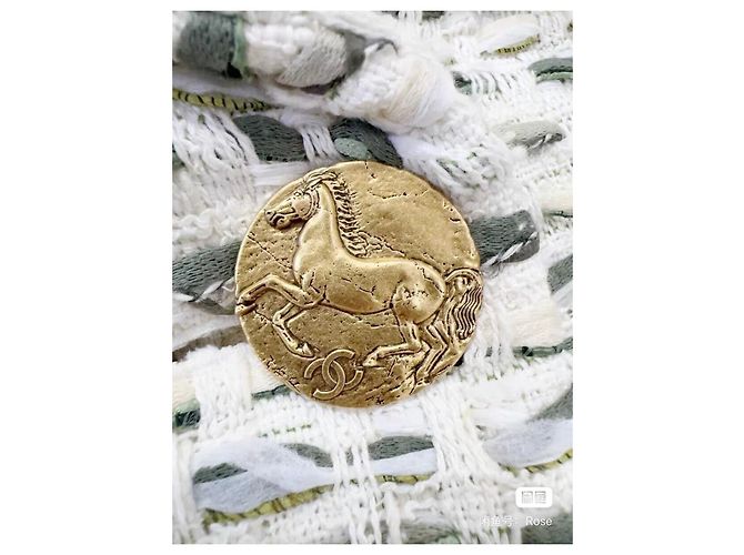 Abrigo Chanel de Tweed Beige Talla 34 Multicolor - vista 4