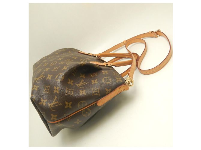 Borsa Louis Vuitton Monogram Turenne PM Marrone Monogramma - vista 4