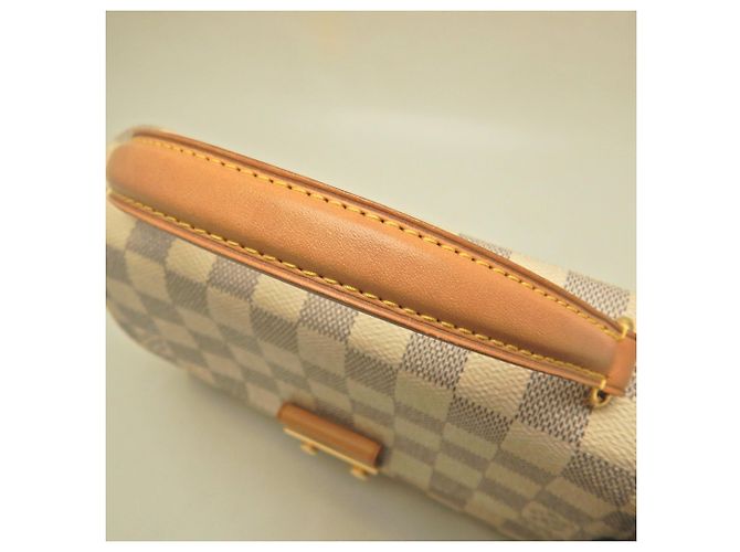 Borsa Louis Vuitton Damier Azur Croisette Blu Damier ebene - vista 9