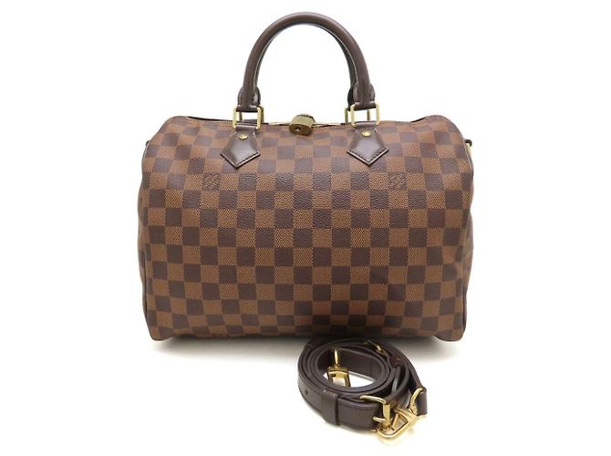 Borsa Louis Vuitton Damier Speedy Bandoulière 30 Damier ebene - vista 2